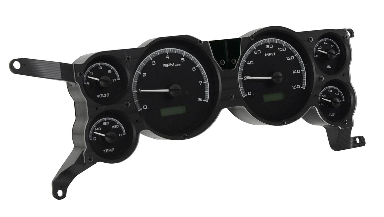 Dakota Digital Dakota Digital VHX Series Direct-Fit Analog Gauge Systems VHX-79F-MUS-K-B Autofit