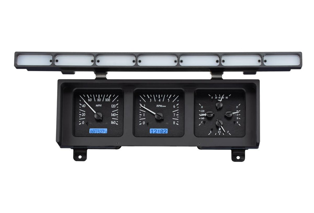 Dakota Digital Dakota Digital VHX Series Direct-Fit Analog Gauge Systems VHX-80F-PU-K-B Autofit