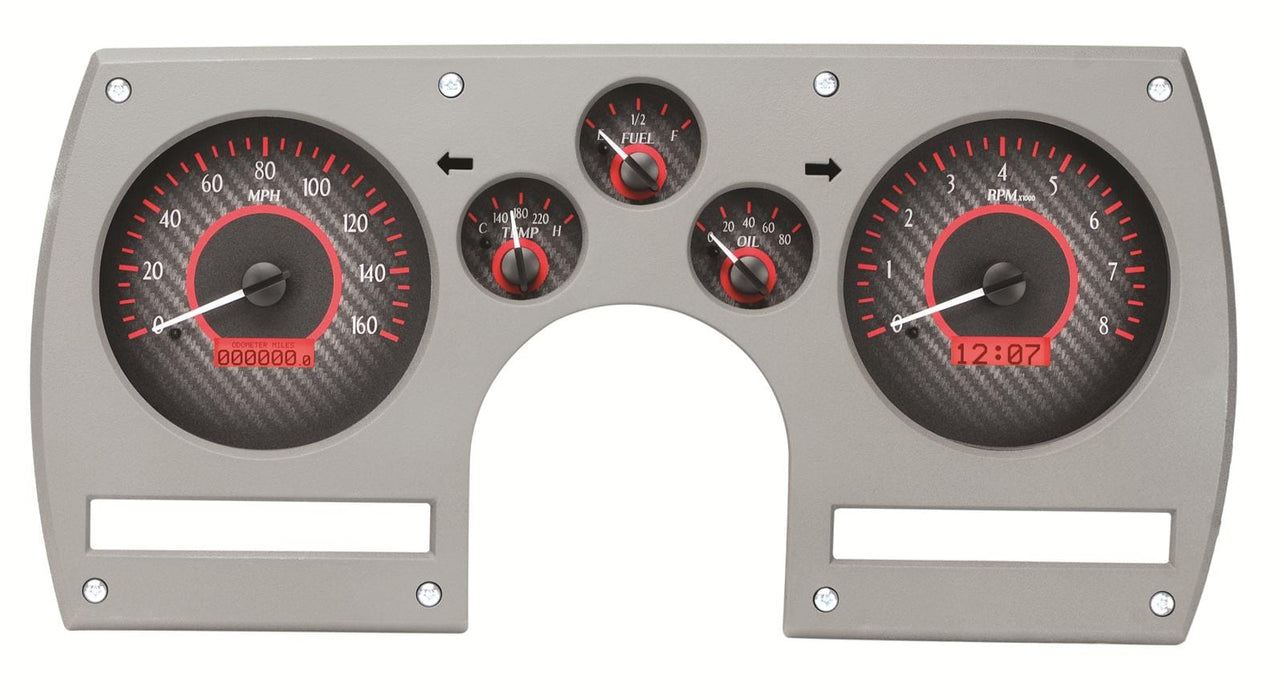 Dakota Digital Dakota Digital VHX Series Direct-Fit Analog Gauge Systems VHX-82C-CAM-C-R Autofit
