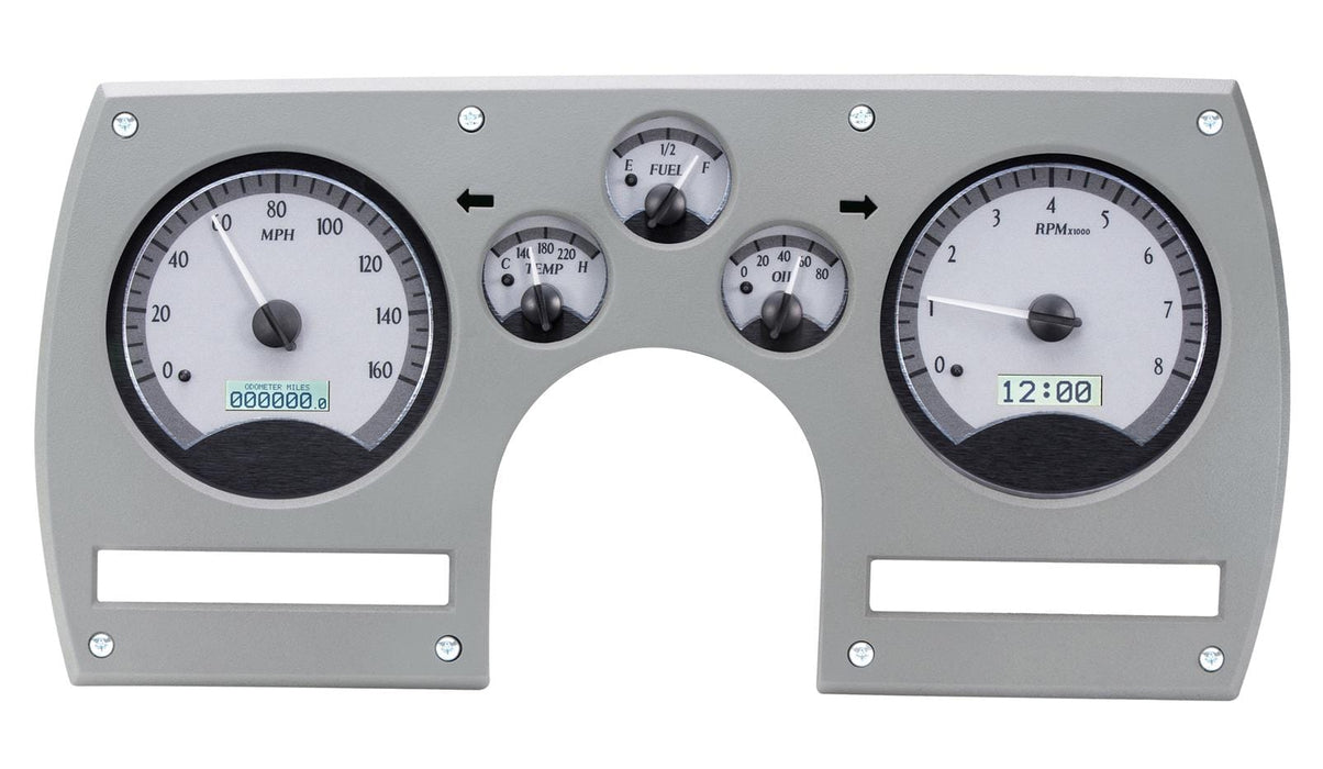 Dakota Digital Dakota Digital VHX Series Direct-Fit Analog Gauge Systems VHX-82C-CAM-S-W Autofit