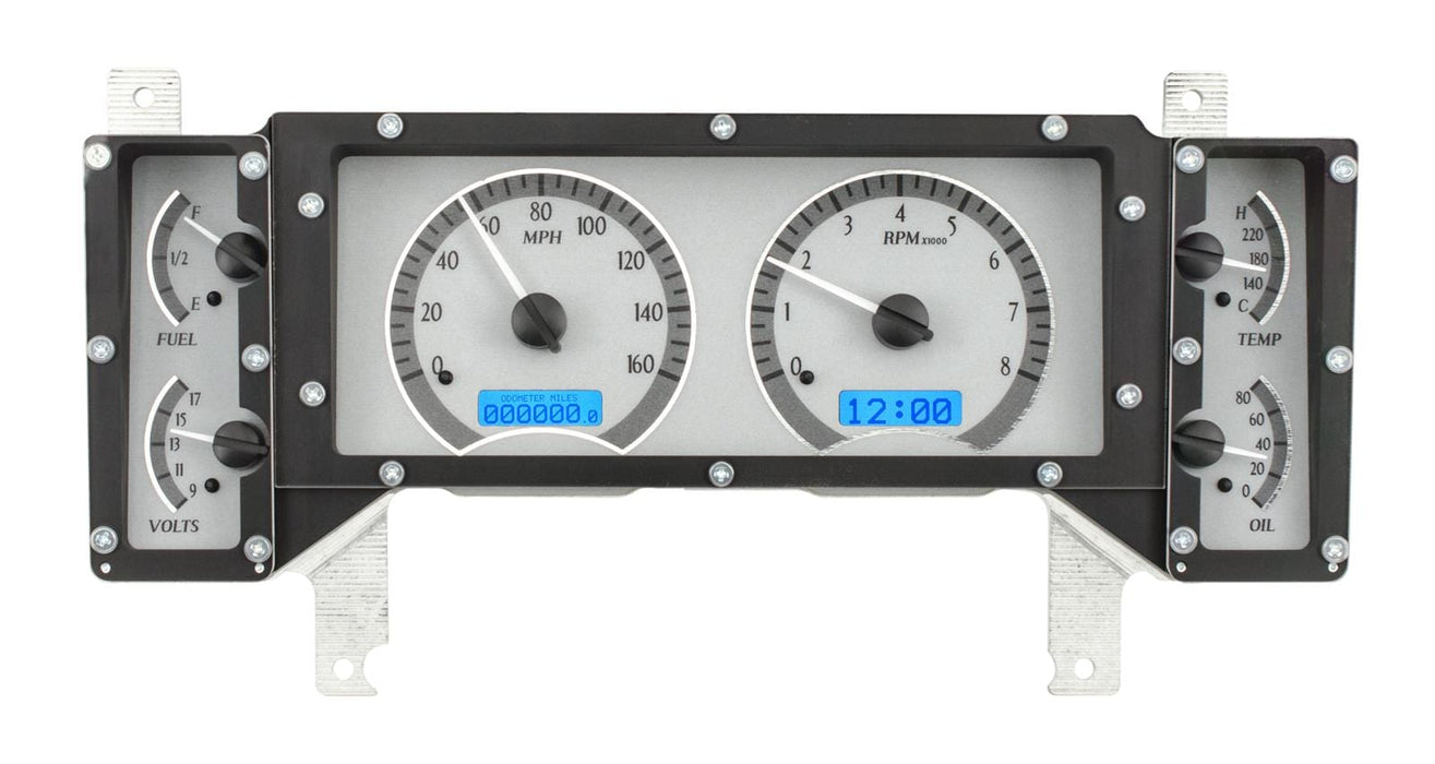 Dakota Digital Dakota Digital VHX Series Direct-Fit Analog Gauge Systems VHX-84B-REG-S-B Autofit