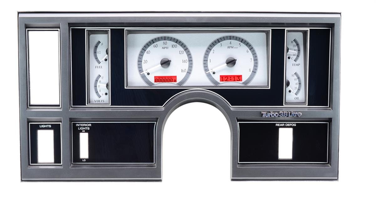 Dakota Digital Dakota Digital VHX Series Direct-Fit Analog Gauge Systems VHX-84B-REG-S-R Autofit