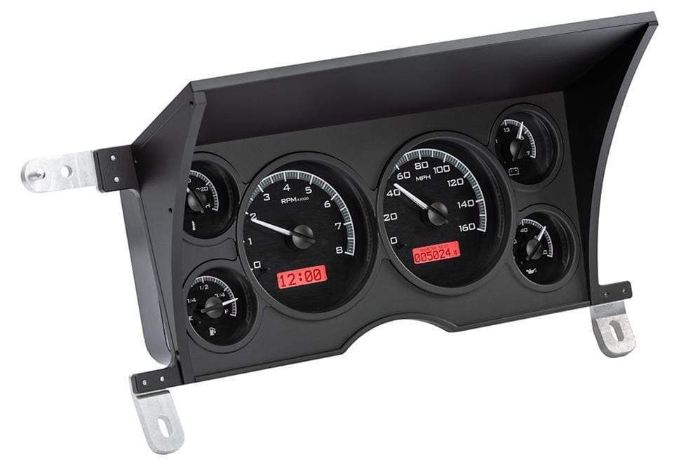 Dakota Digital Dakota Digital VHX Series Direct-Fit Analog Gauge Systems VHX-86C-S10-K-R Autofit