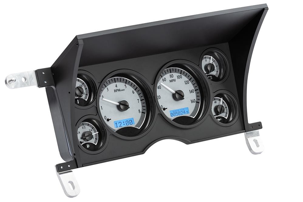 Dakota Digital Dakota Digital VHX Series Direct-Fit Analog Gauge Systems VHX-86C-S10-S-B Autofit