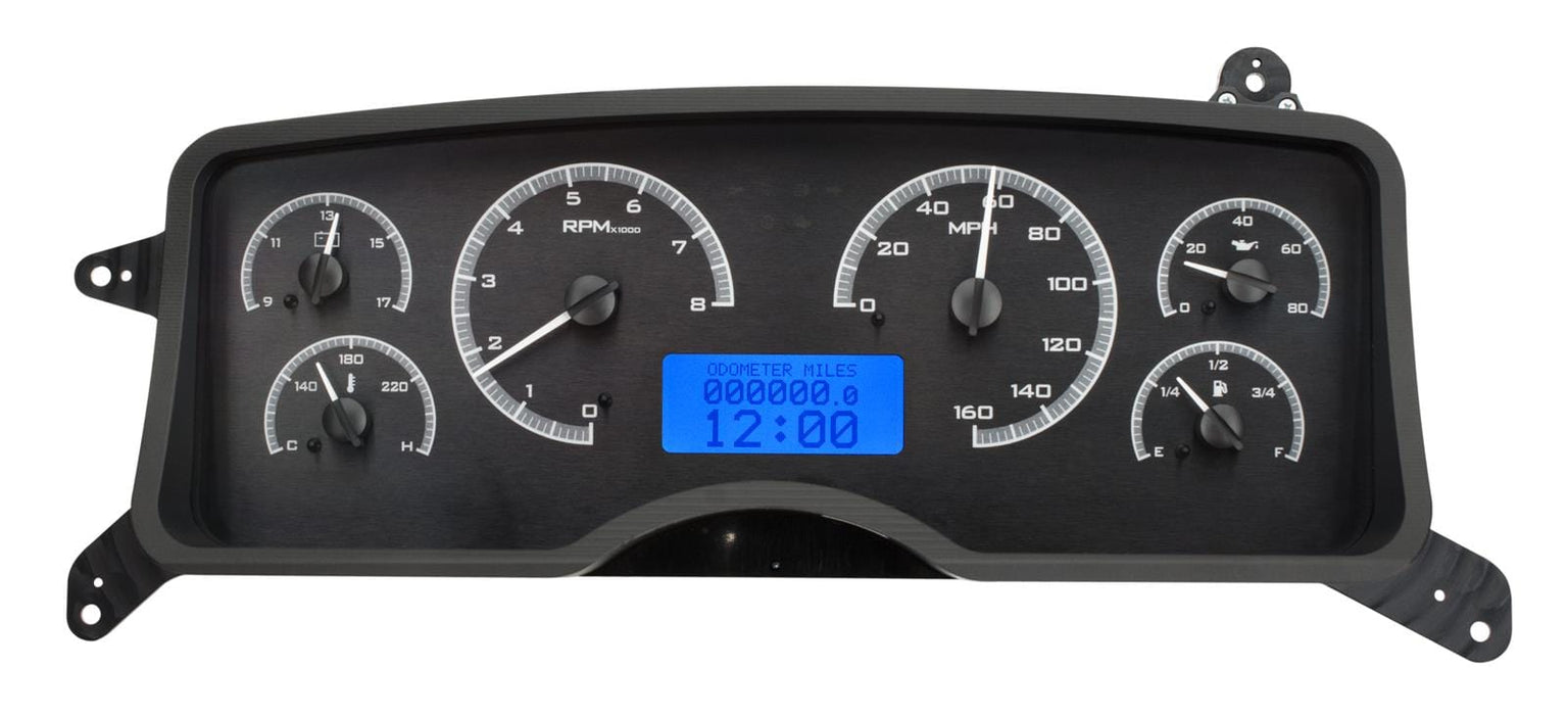 Dakota Digital Dakota Digital VHX Series Direct-Fit Analog Gauge Systems VHX-87F-MUS-K-B Autofit