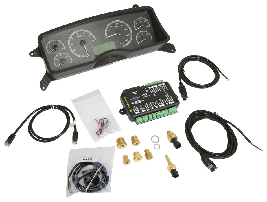 Dakota Digital Dakota Digital VHX Series Direct-Fit Analog Gauge Systems VHX-87F-MUS-K-W Autofit