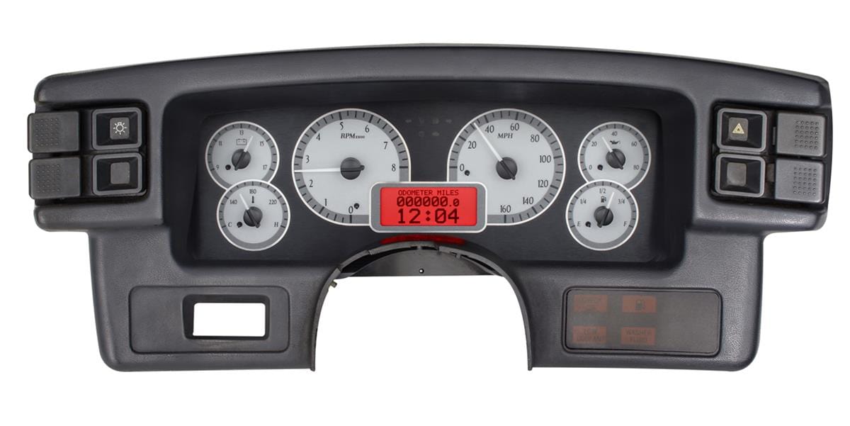 Dakota Digital Dakota Digital VHX Series Direct-Fit Analog Gauge Systems VHX-87F-MUS-S-R Autofit