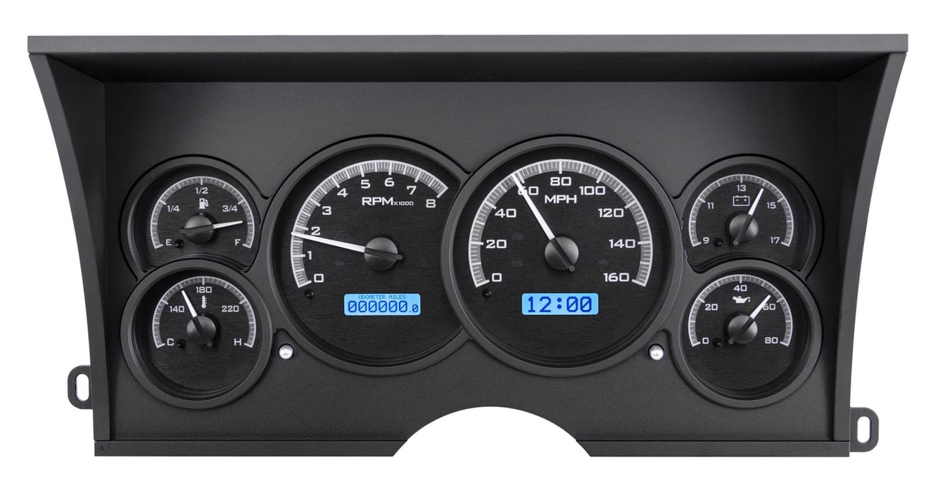 Dakota Digital Dakota Digital VHX Series Direct-Fit Analog Gauge Systems VHX-88C-PU-K-B Autofit