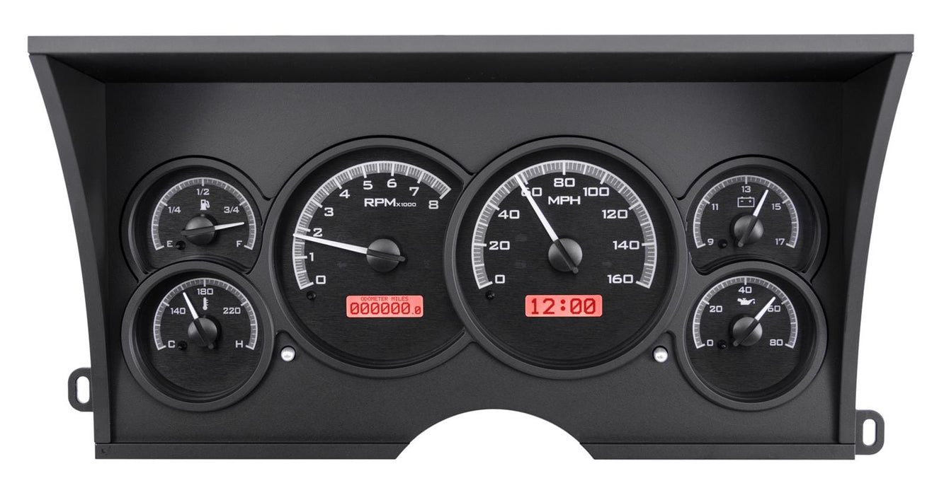 Dakota Digital Dakota Digital VHX Series Direct-Fit Analog Gauge Systems VHX-88C-PU-K-R Autofit