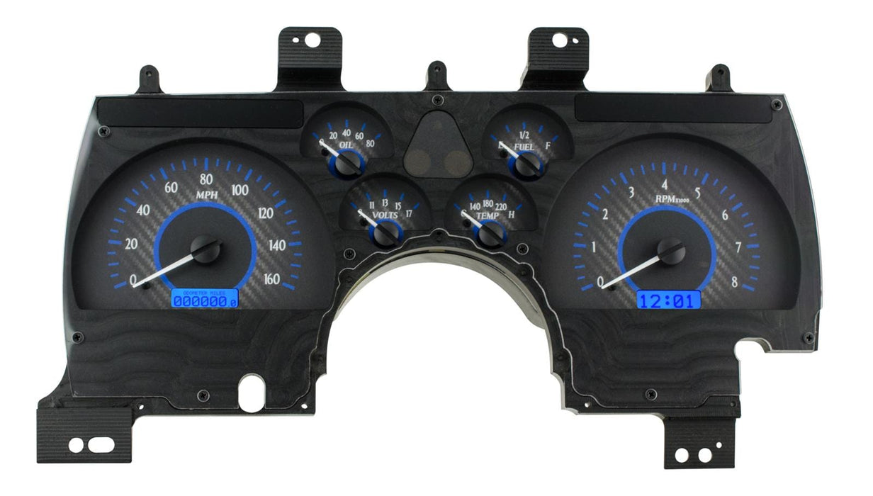 Dakota Digital Dakota Digital VHX Series Direct-Fit Analog Gauge Systems VHX-90C-CAM-C-B Autofit