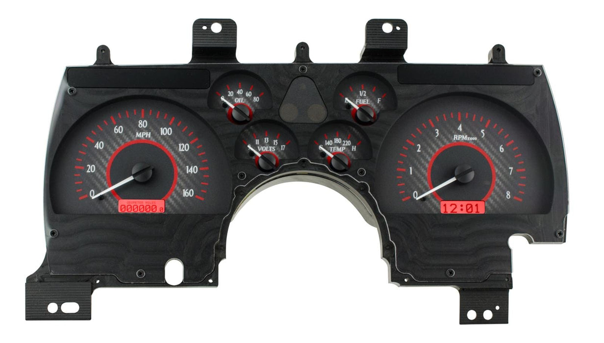 Dakota Digital Dakota Digital VHX Series Direct-Fit Analog Gauge Systems VHX-90C-CAM-C-R Autofit