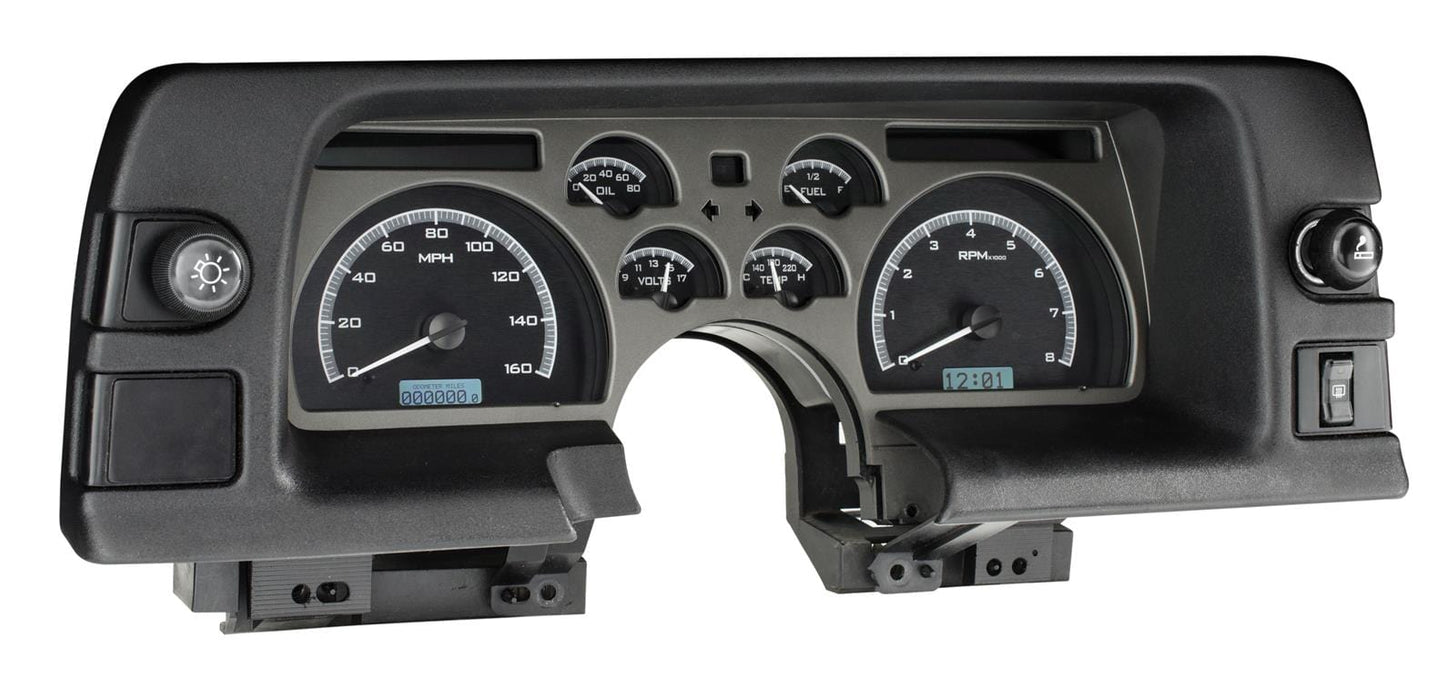 Dakota Digital Dakota Digital VHX Series Direct-Fit Analog Gauge Systems VHX-90C-CAM-K-W Autofit