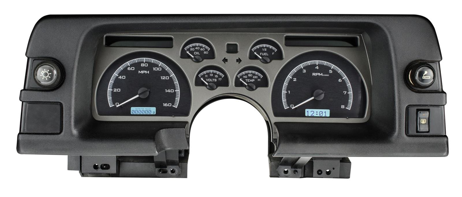 Dakota Digital Dakota Digital VHX Series Direct-Fit Analog Gauge Systems VHX-90C-CAM-K-W Autofit