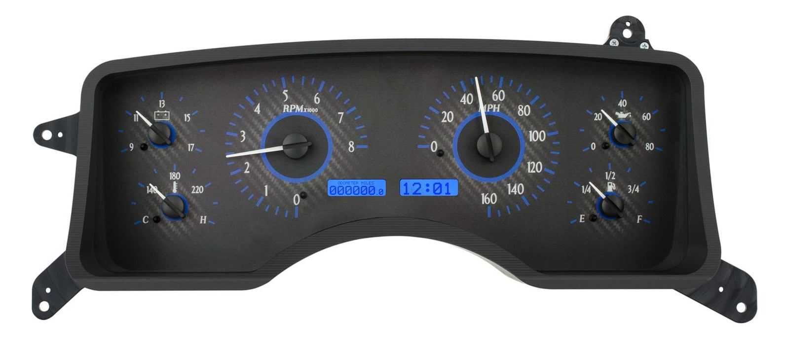 Dakota Digital Dakota Digital VHX Series Direct-Fit Analog Gauge Systems VHX-90F-MUS-C-B Autofit