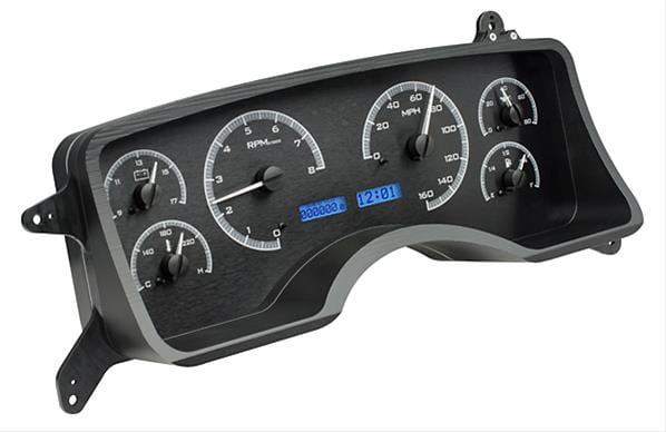 Dakota Digital Dakota Digital VHX Series Direct-Fit Analog Gauge Systems VHX-90F-MUS-K-B Autofit