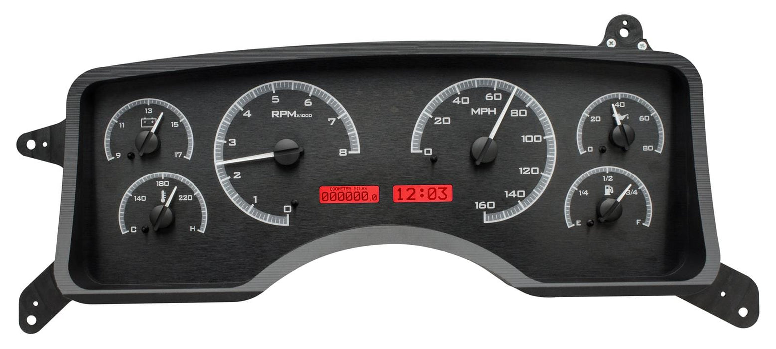 Dakota Digital Dakota Digital VHX Series Direct-Fit Analog Gauge Systems VHX-90F-MUS-K-R Autofit