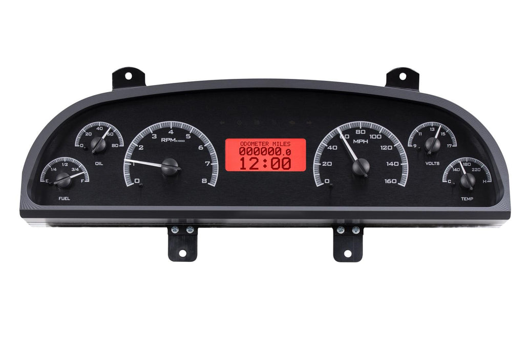 Dakota Digital Dakota Digital VHX Series Direct-Fit Analog Gauge Systems VHX-94C-CAP-K-R Autofit