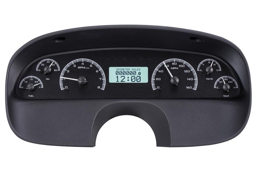 Dakota Digital Dakota Digital VHX Series Direct-Fit Analog Gauge Systems VHX-94C-CAP-K-W Autofit
