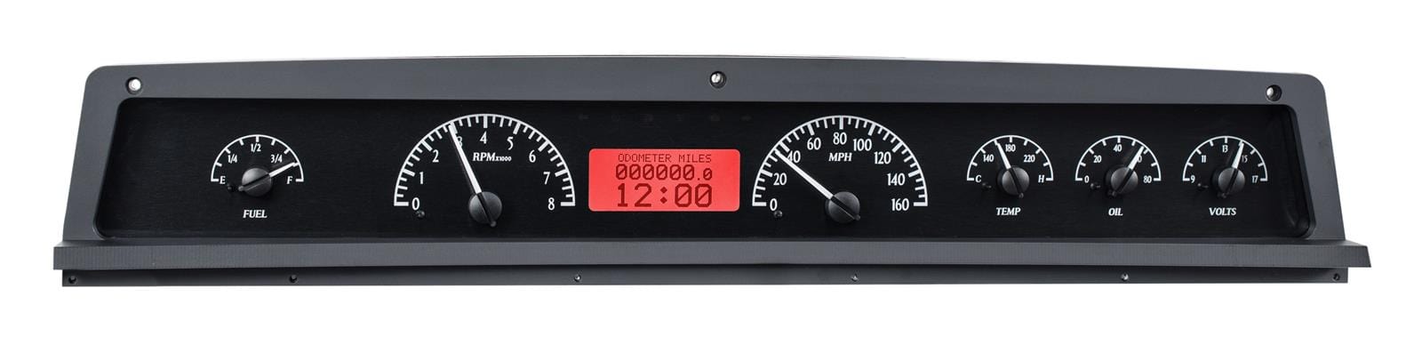 Dakota Digital Dakota Digital VHX Series Direct-Fit Analog Gauge Systems VHX71CCAPKRM Autofit