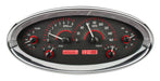 Dakota Digital Dakota Digital VHX Series Elliptical Analog Gauge Kits VHX-1017-C-R Autofit