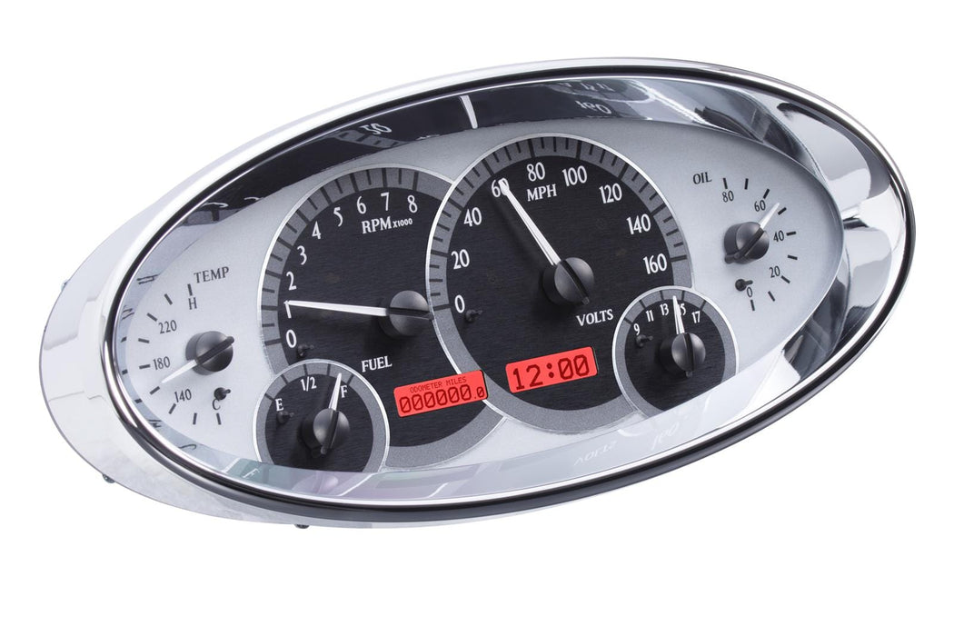Dakota Digital Dakota Digital VHX Series Elliptical Analog Gauge Kits VHX-1017-S-R Autofit