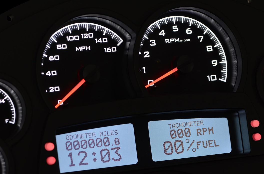 Dakota Digital Dakota Digital VHX Series Marquez Designs Analog Gauge Kits VHX-1200-S-R Autofit