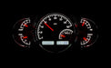 Dakota Digital Dakota Digital VHX Series Multi-Level Elliptical Analog Gauge Kits VHX-1016-S-W Autofit
