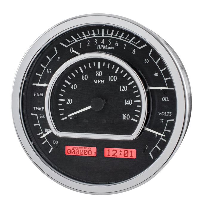 Dakota Digital Dakota Digital VHX Series Multi-Level Round Analog Gauge Kits VHX-1021-K-R Autofit