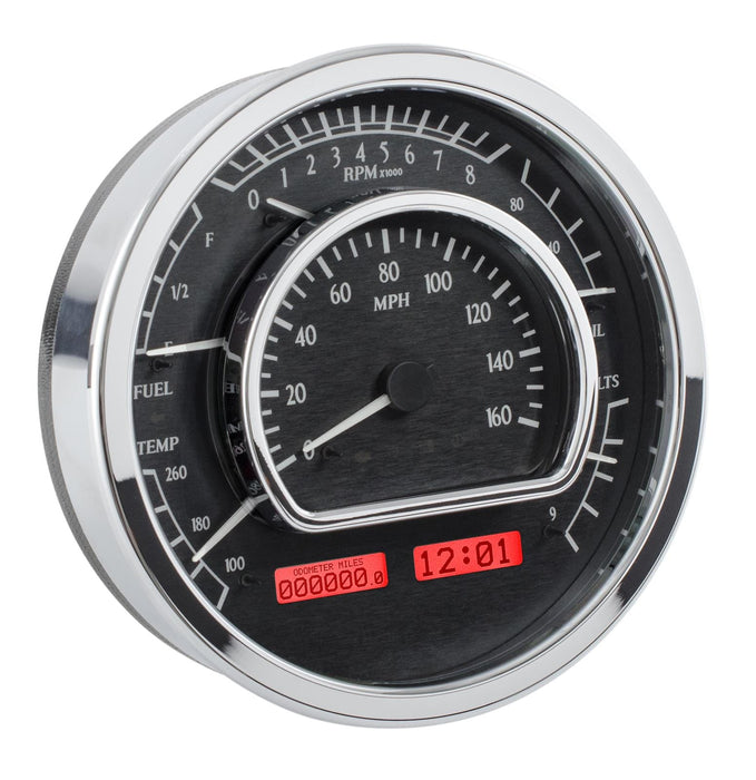 Dakota Digital Dakota Digital VHX Series Multi-Level Round Analog Gauge Kits VHX-1021-K-R Autofit