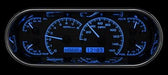 Dakota Digital Dakota Digital VHX Series Recessed Oval Analog Gauge Kits VHX-1018-S-B Autofit
