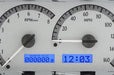 Dakota Digital Dakota Digital VHX Series Recessed Oval Analog Gauge Kits VHX-1018-S-B Autofit