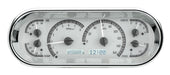 Dakota Digital Dakota Digital VHX Series Recessed Oval Analog Gauge Kits VHX-1018-S-W Autofit