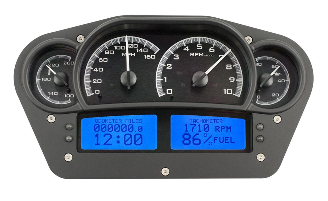 Dakota Digital Dakota Digital VHX Series Universal Race-Inspired Analog Gauge Kits VHX-1100-K-B Autofit