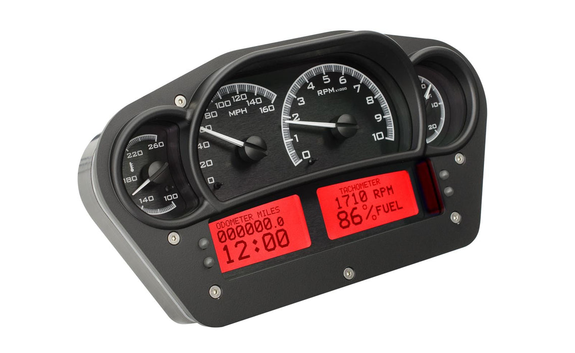 Dakota Digital Dakota Digital VHX Series Universal Race-Inspired Analog Gauge Kits VHX-1100-K-R Autofit