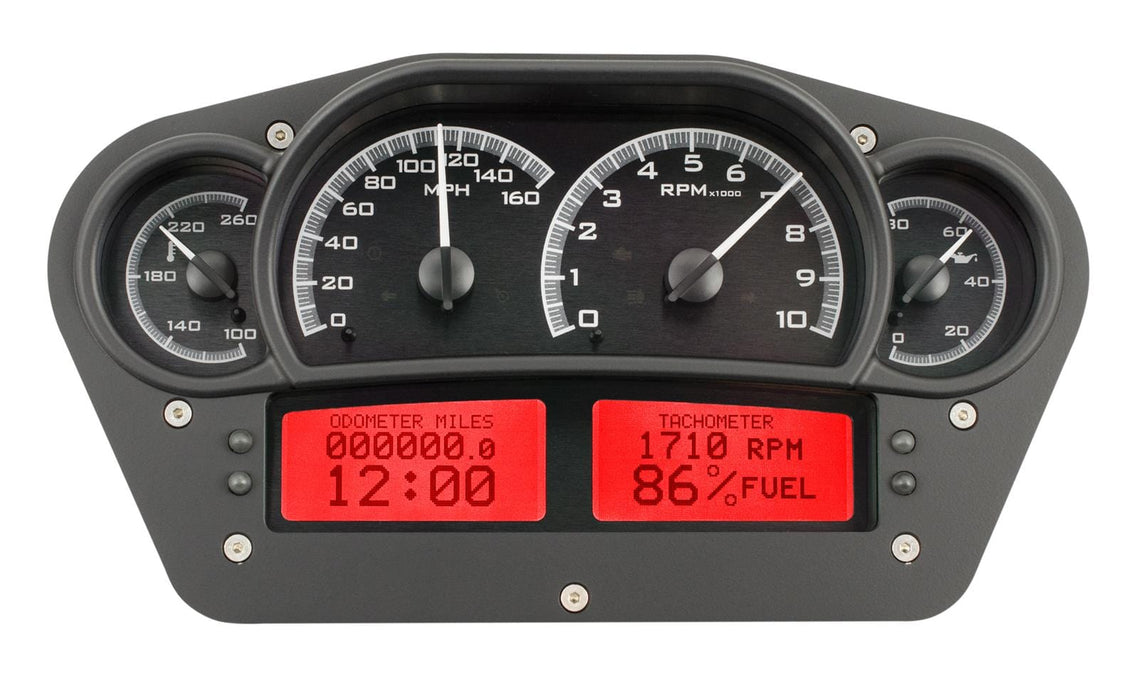 Dakota Digital Dakota Digital VHX Series Universal Race-Inspired Analog Gauge Kits VHX-1100-K-R Autofit