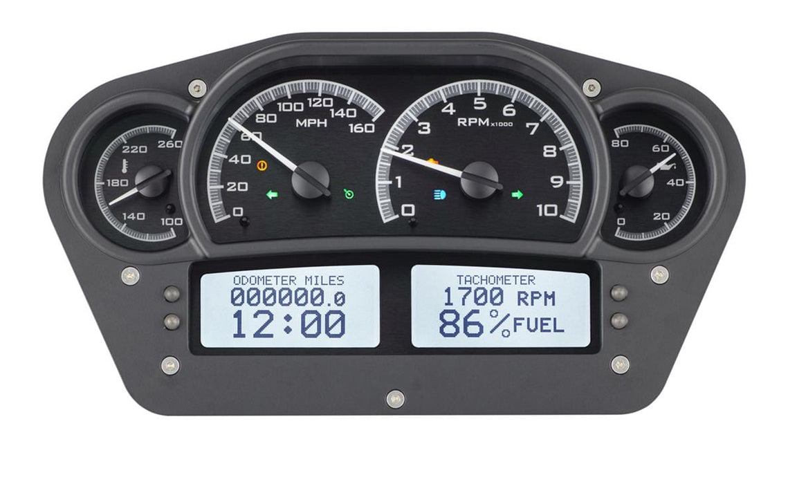 Dakota Digital Dakota Digital VHX Series Universal Race-Inspired Analog Gauge Kits VHX-1100-K-W Autofit
