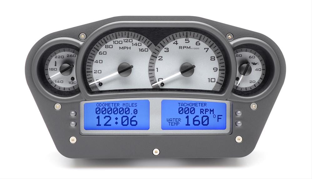 Dakota Digital Dakota Digital VHX Series Universal Race-Inspired Analog Gauge Kits VHX-1100-S-W Autofit