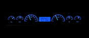 Dakota Digital Dakota Digital VHX Series Universal Rectangle Analog Gauge Kits VHX-1023-K-B Autofit