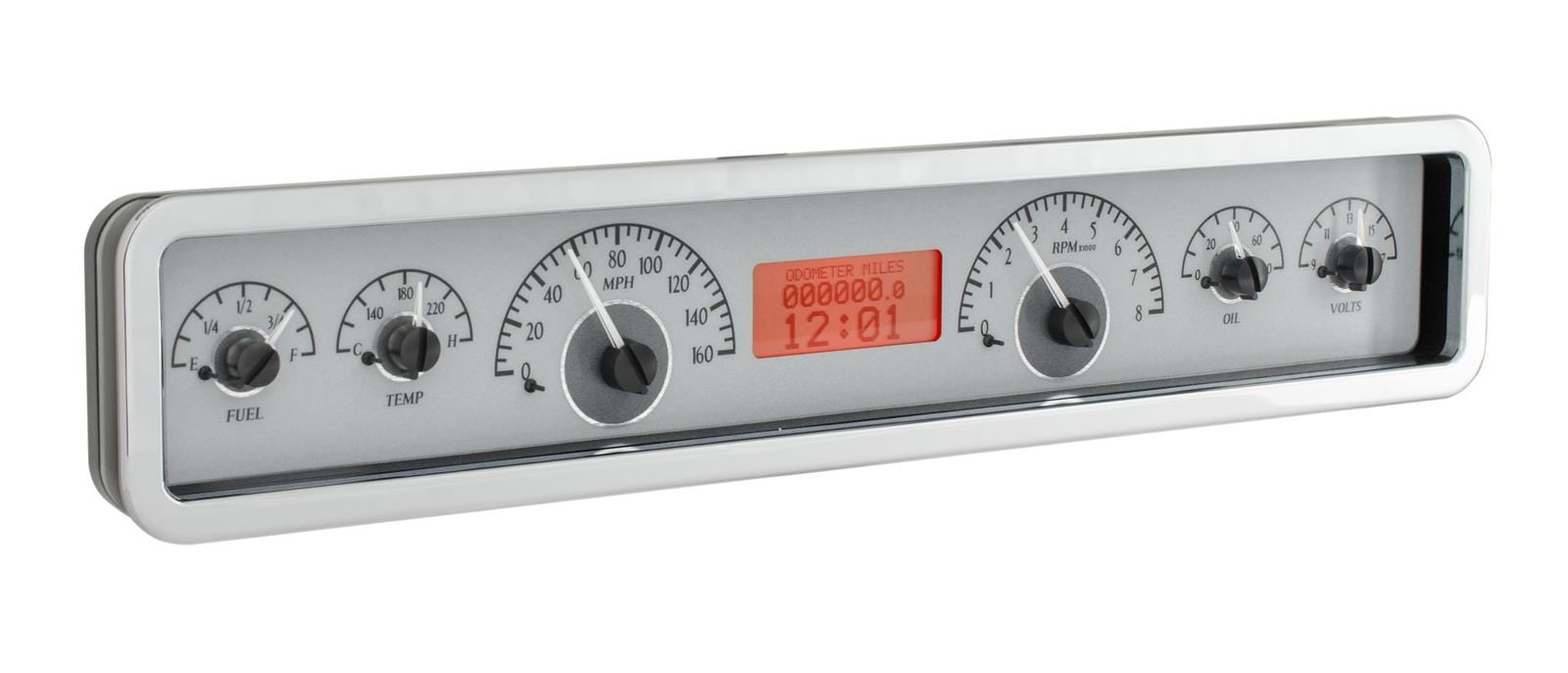 Dakota Digital Dakota Digital VHX Series Universal Rectangle Analog Gauge Kits VHX-1023-S-R Autofit