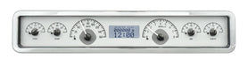 Dakota Digital Dakota Digital VHX Series Universal Rectangle Analog Gauge Kits VHX-1023-S-W Autofit