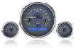 Dakota Digital Dakota Digital VHX Series Universal Round Analog Gauge Kits VHX-1013-C-B Autofit
