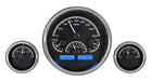 Dakota Digital Dakota Digital VHX Series Universal Round Analog Gauge Kits VHX-1013-K-B Autofit