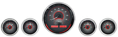 Dakota Digital Dakota Digital VHX Series Universal Round Analog Gauge Kits VHX-1015-C-R Autofit