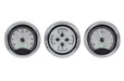 Dakota Digital Dakota Digital VHX Series Universal Round Analog Gauge Kits VHX-1020-S-W Autofit