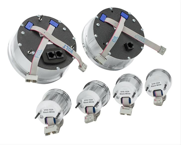 Dakota Digital Dakota Digital VHX Series Universal Round Analog Gauge Kits VHX-1024-K-R Autofit