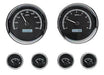 Dakota Digital Dakota Digital VHX Series Universal Round Analog Gauge Kits VHX-1024-K-W Autofit