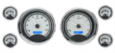Dakota Digital Dakota Digital VHX Series Universal Round Analog Gauge Kits VHX-1024-S-B Autofit