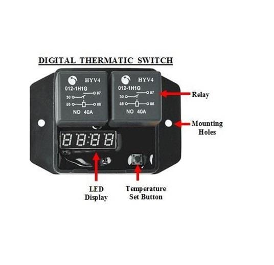 Davies Craig Davies Craig Digital Thermatic Fan Switch Kits DC-0445 Autofit