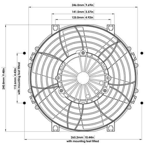 Davies Craig Davies Craig Fans, Electric DC-0123 Autofit