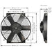 Davies Craig Davies Craig Thermatic Electric Fans DC-0108 Autofit